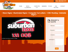 Tablet Screenshot of jjsigns.com.au